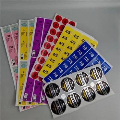 Етикетка розміру одягу